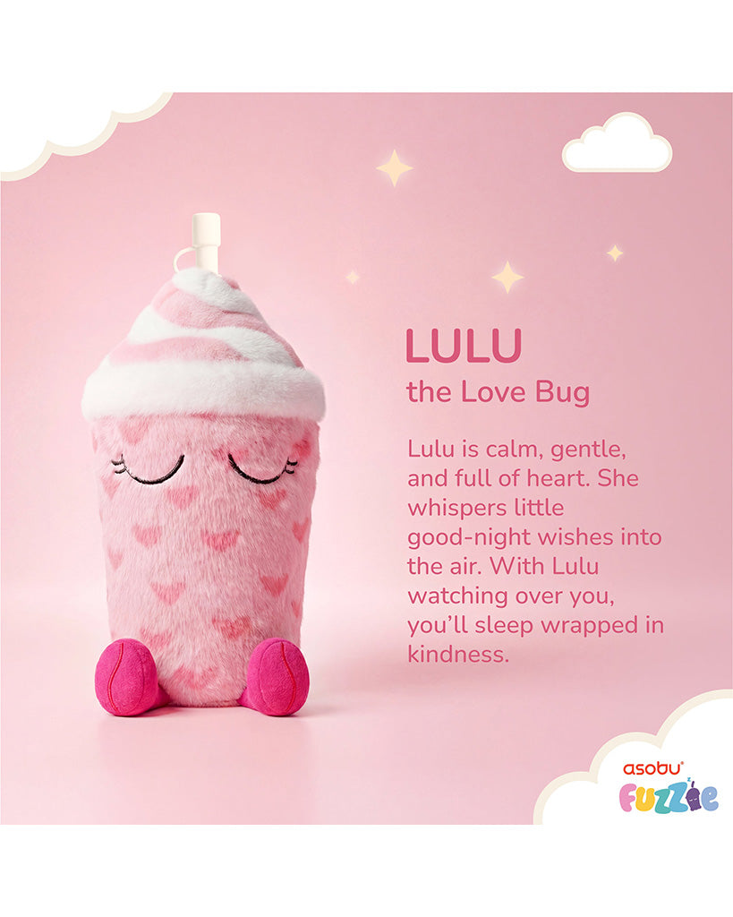 Asobu 12oz/360ml Fuzzie Plush Lulu the Love Bug with Tumbler