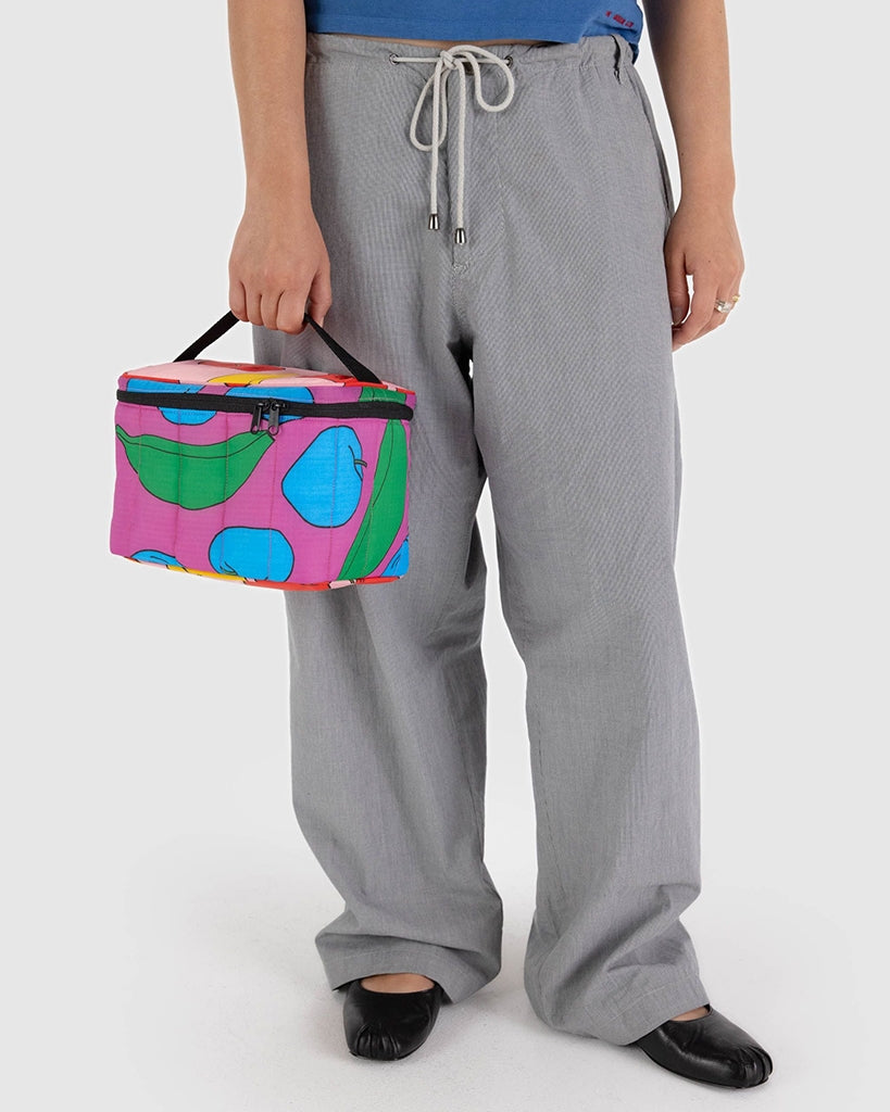 Baggu Puffy Lunch Bag - Apples & Bananas Mix
