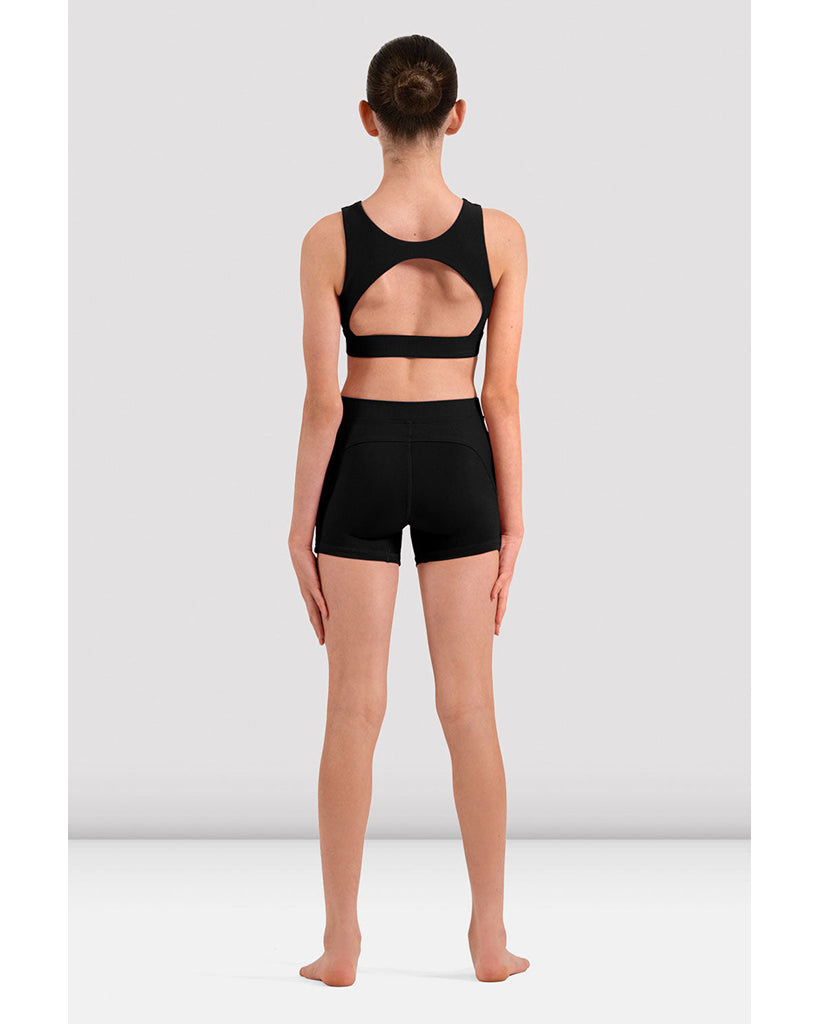 Bloch Nova Logo Open Back Crop Top - CZ30038 Girls