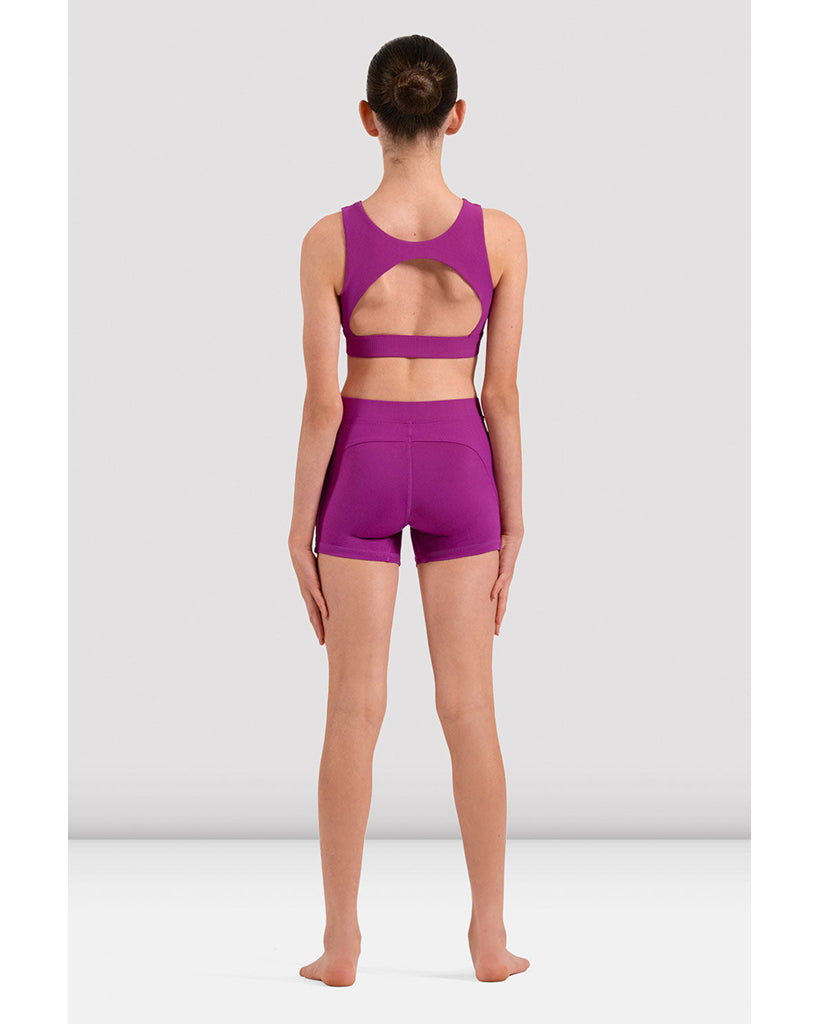 Bloch Nova Logo Open Back Crop Top - CZ30038 Girls