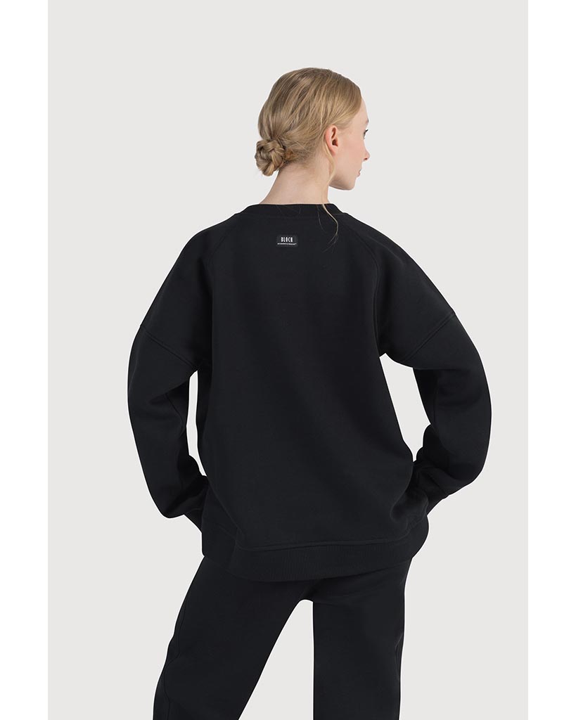 Bloch Off Duty Terry Crew Sweatshirt - JLW5012 Womens