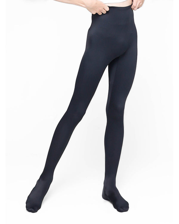 Body Wrappers No Seam Convertible Dance Tights B92 Boys Black 56