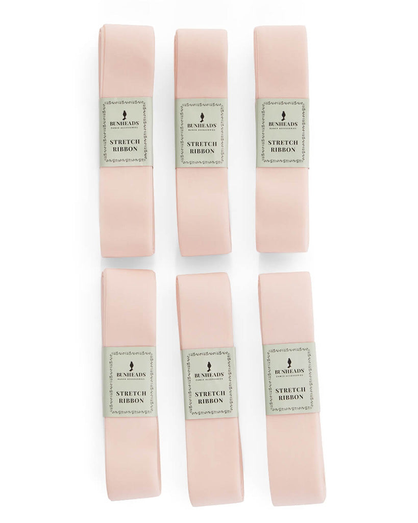 Capezio Bunheads Stretch Pointe Shoe Ribbon - BH1516 - Light Pink