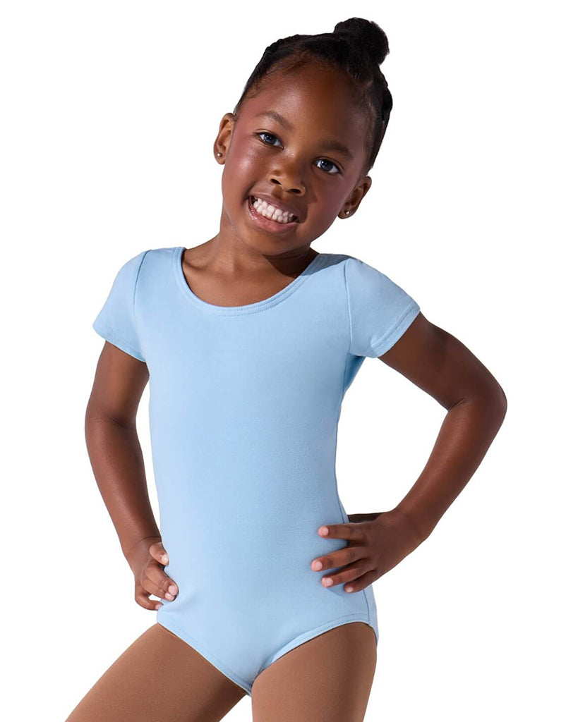 Capezio Classic Cotton Short Sleeve Leotard - CC400C Girls