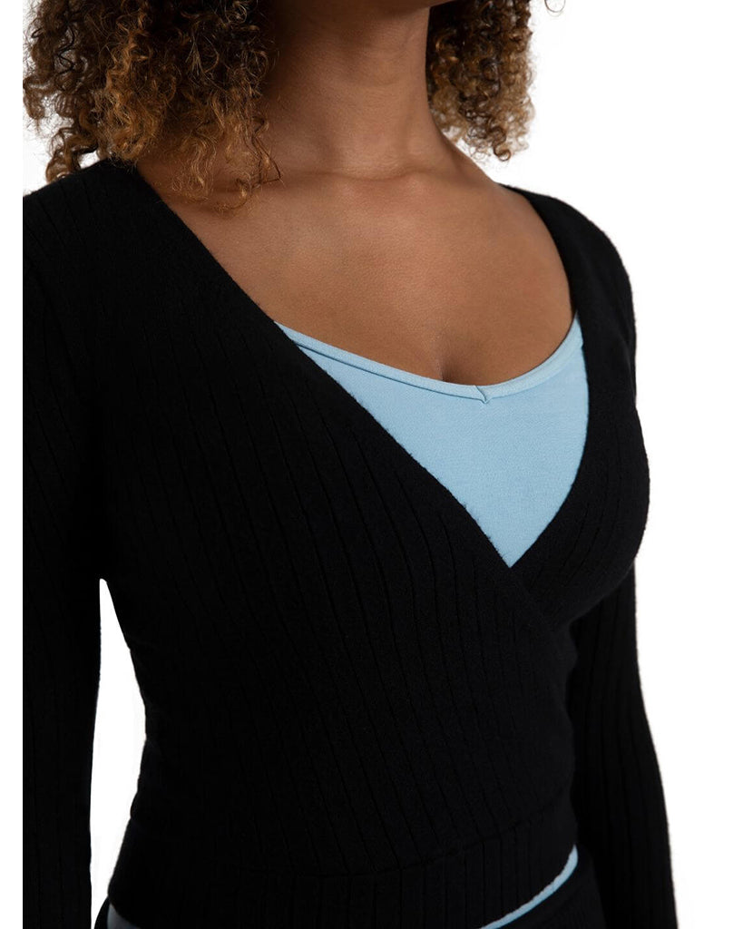 Capezio Harmonie Knit Ballet Crossover Sweater - CK11002W Womens