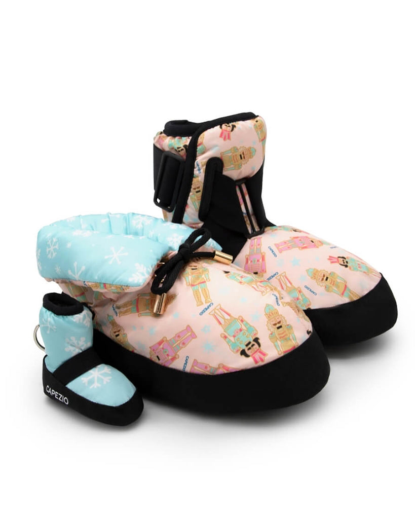 Capezio Mini Warm Up Bootie Keychain A3042 - Snowflake