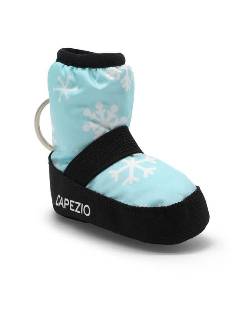 Capezio Mini Warm Up Bootie Keychain A3042 - Snowflake
