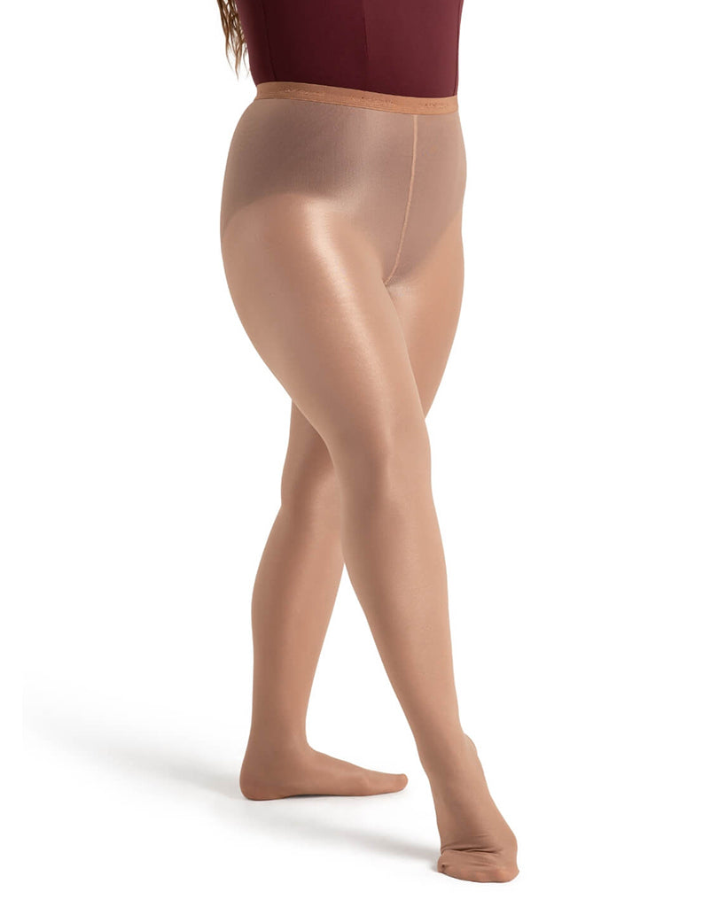 Capezio Ultra Shimmery Footed Dance Tights - 1809W Womens