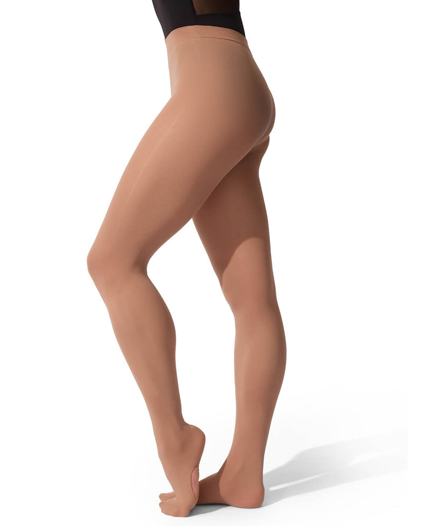 Capezio Ultra Soft Knit Waistband Transition Dance Tights - 1916 Womens