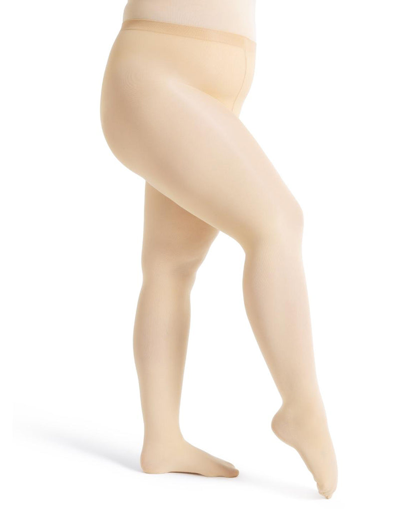 Capezio Ultra Soft Knit Waistband Transition Dance Tights - 1916 Womens