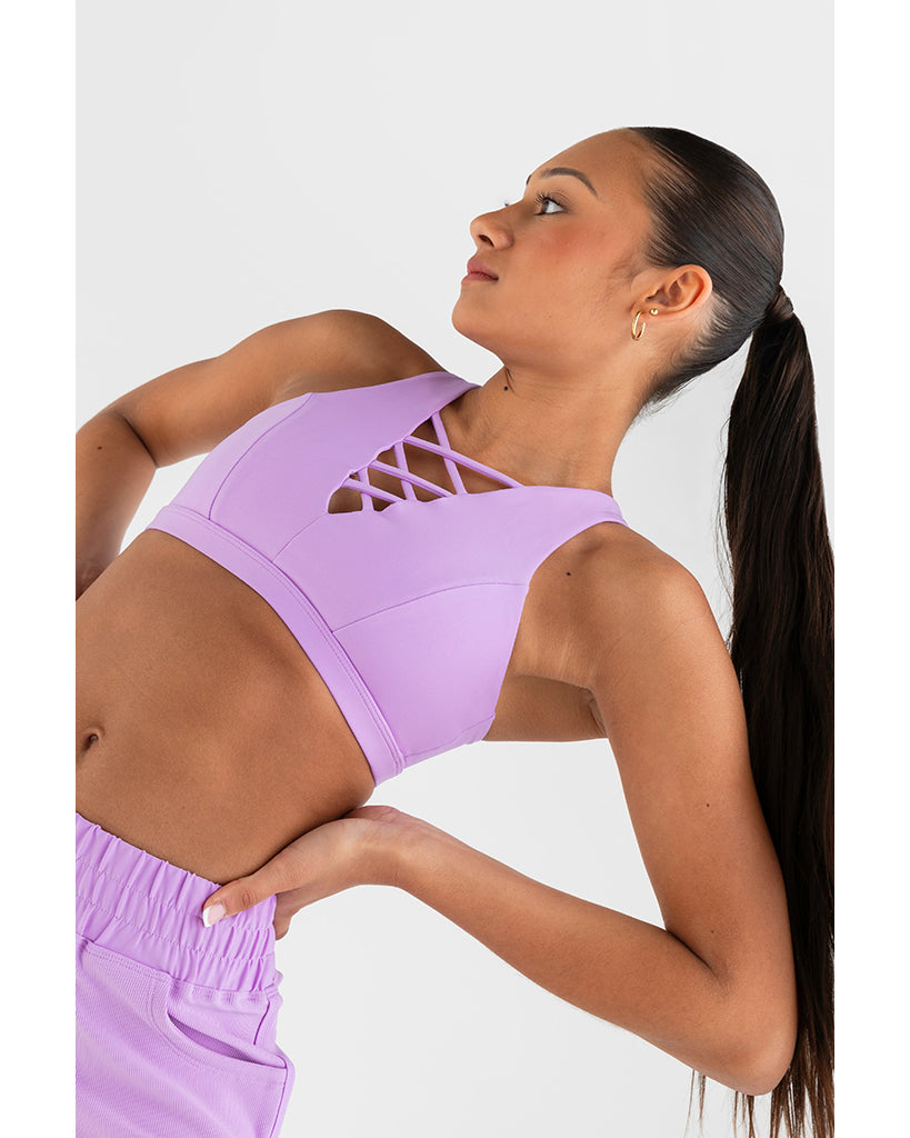 Every Turn Ecstatic Crop Top - Girls - Lavender