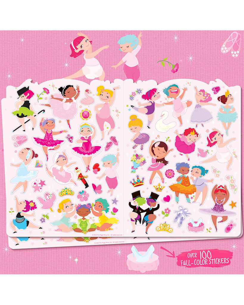Girl Nation Little Book of Big Fun Activity Book - Pretty Ballerinas