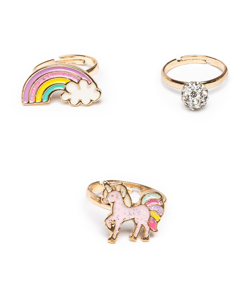 Great Pretenders Boutique Unicorn Rainbow Rings