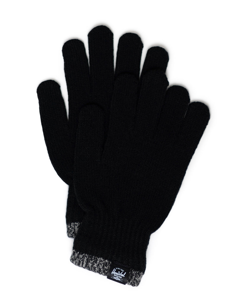 Herschel Supply Co Classic Stripe Gloves - Black