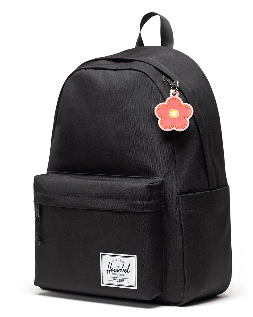 Herschel Supply Co Daisy Bag Charm - Pink Daisy