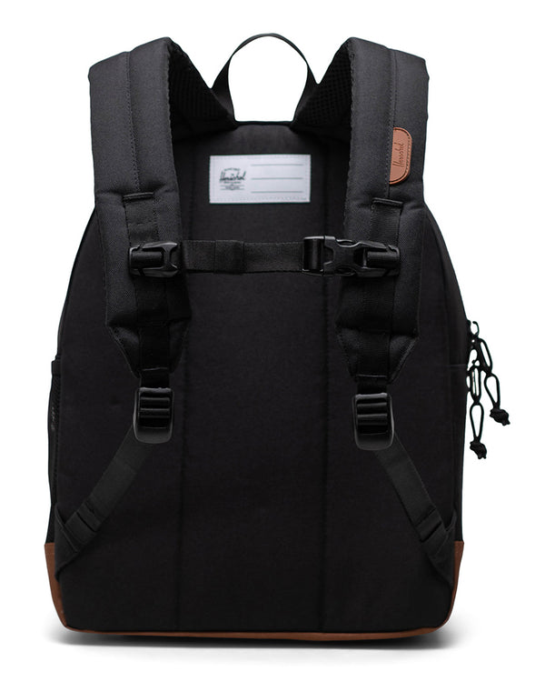 Herschel Supply Co Heritage Youth Backpack Black Saddle Brown Dancewear Centre