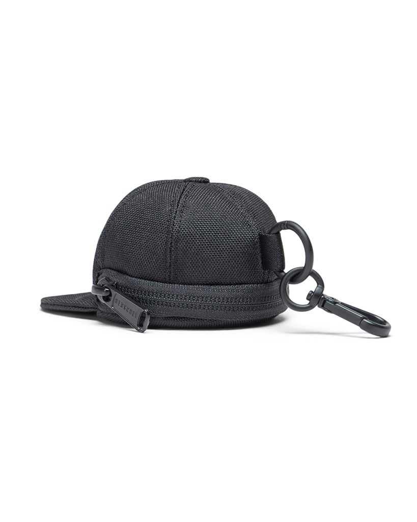 Herschel Supply Co Sylas Classic Cap Bag Charm - Black