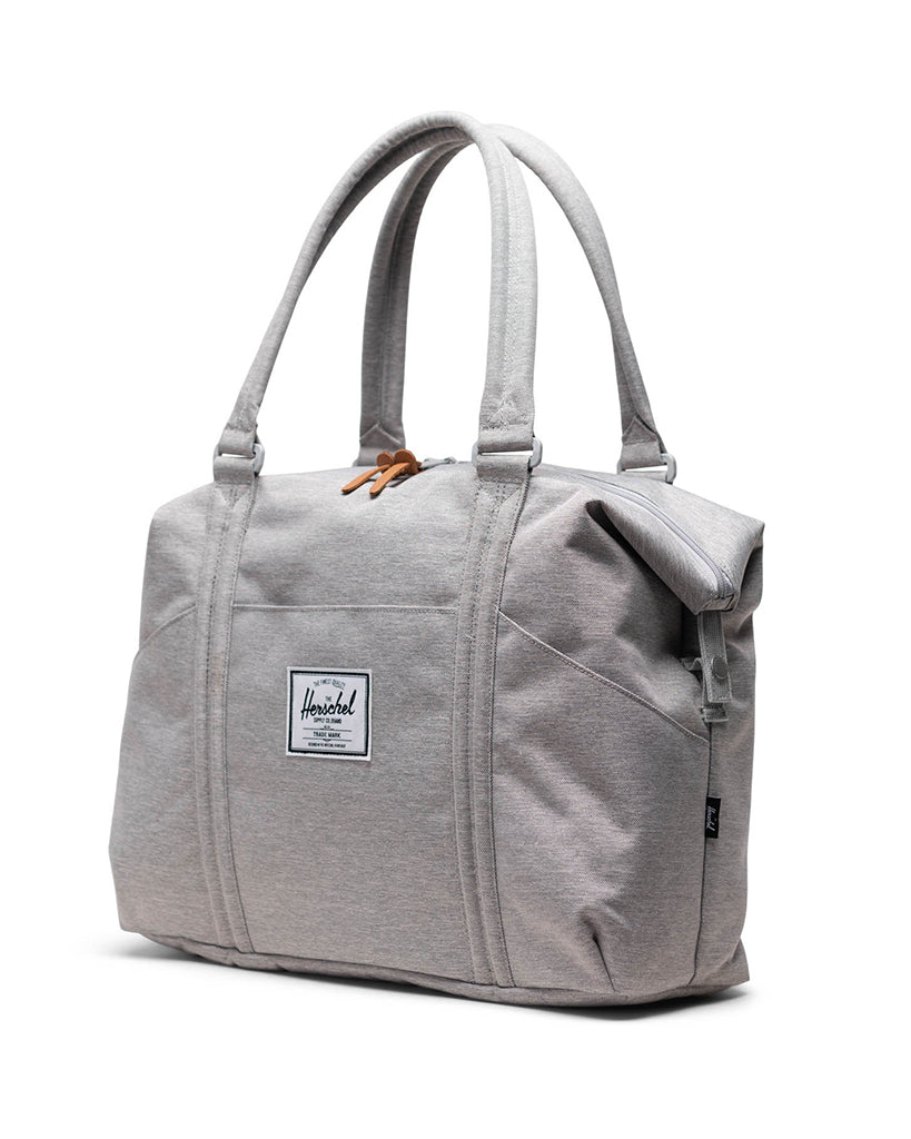 Herschel Supply Co Strand Duffle Bag - Light Grey Crosshatch / Natural