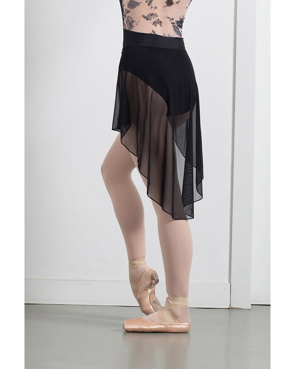 Intermezzo Carmen Mesh High Low Pull On Skirt 7856 Womens