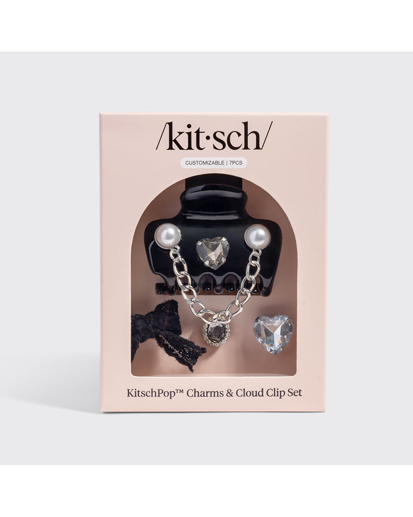 Kitsch Kitschpop™️ Cloud Clip 7pc Set - Vintage Black