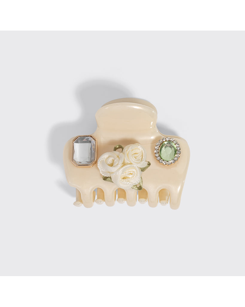 Kitsch Kitschpop™️ Cloud Clip 7pc Set - Vintage Pearlized Cream