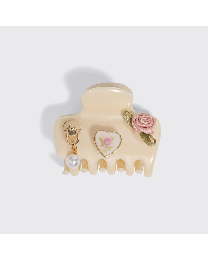 Kitsch Kitschpop™️ Cloud Clip 7pc Set - Vintage Pearlized Cream
