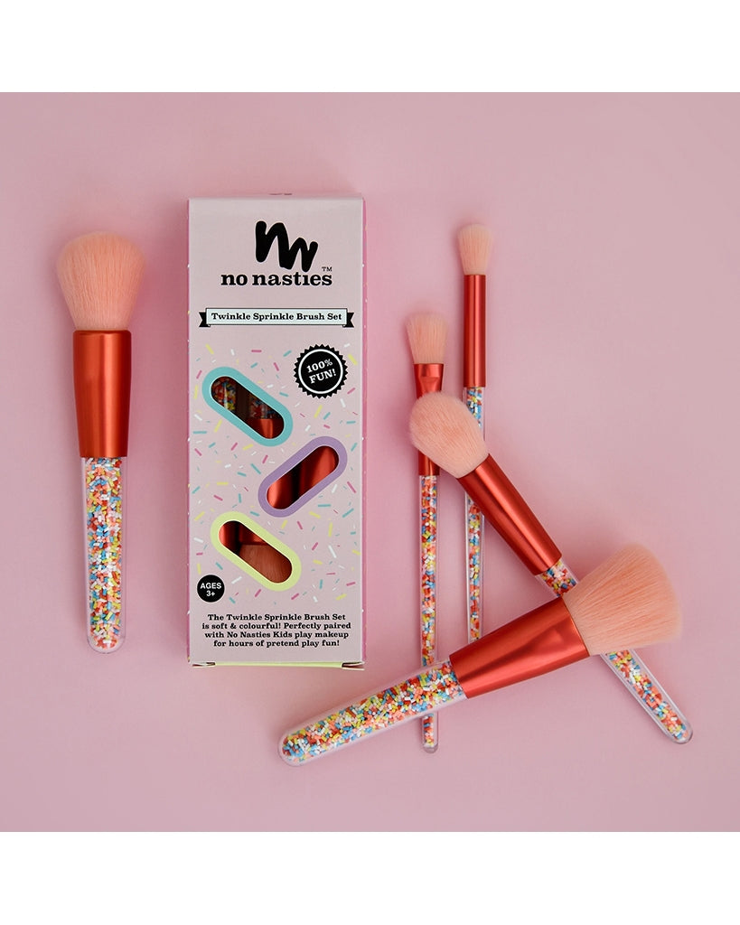 No Nasties Kids Twinkle Sprinkle Brush Set