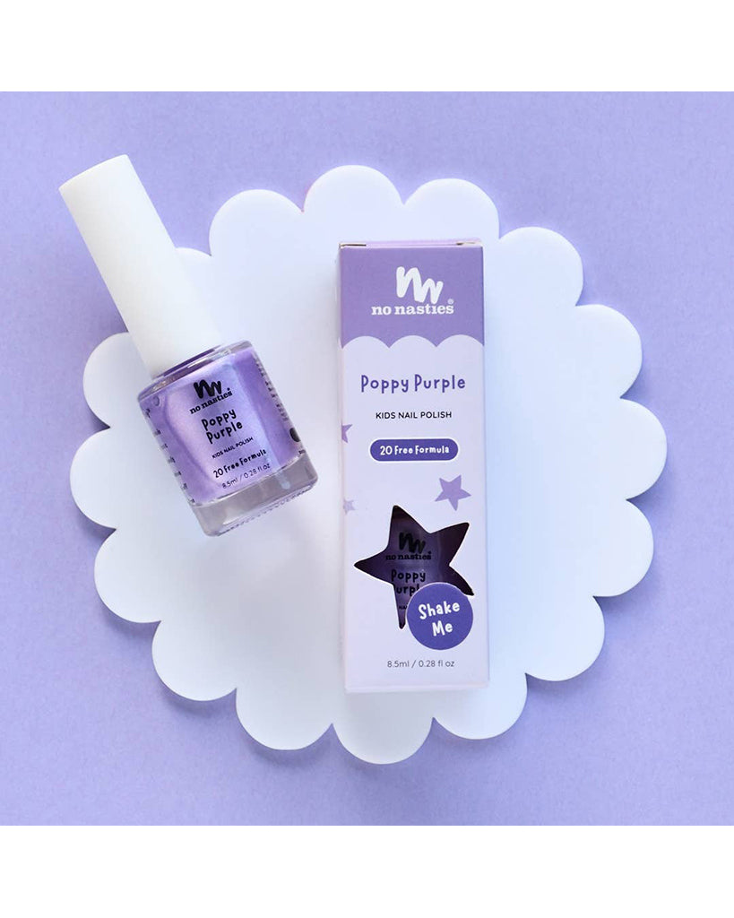 No Nasties Water - Based, Peelable Nail Polish for Kids