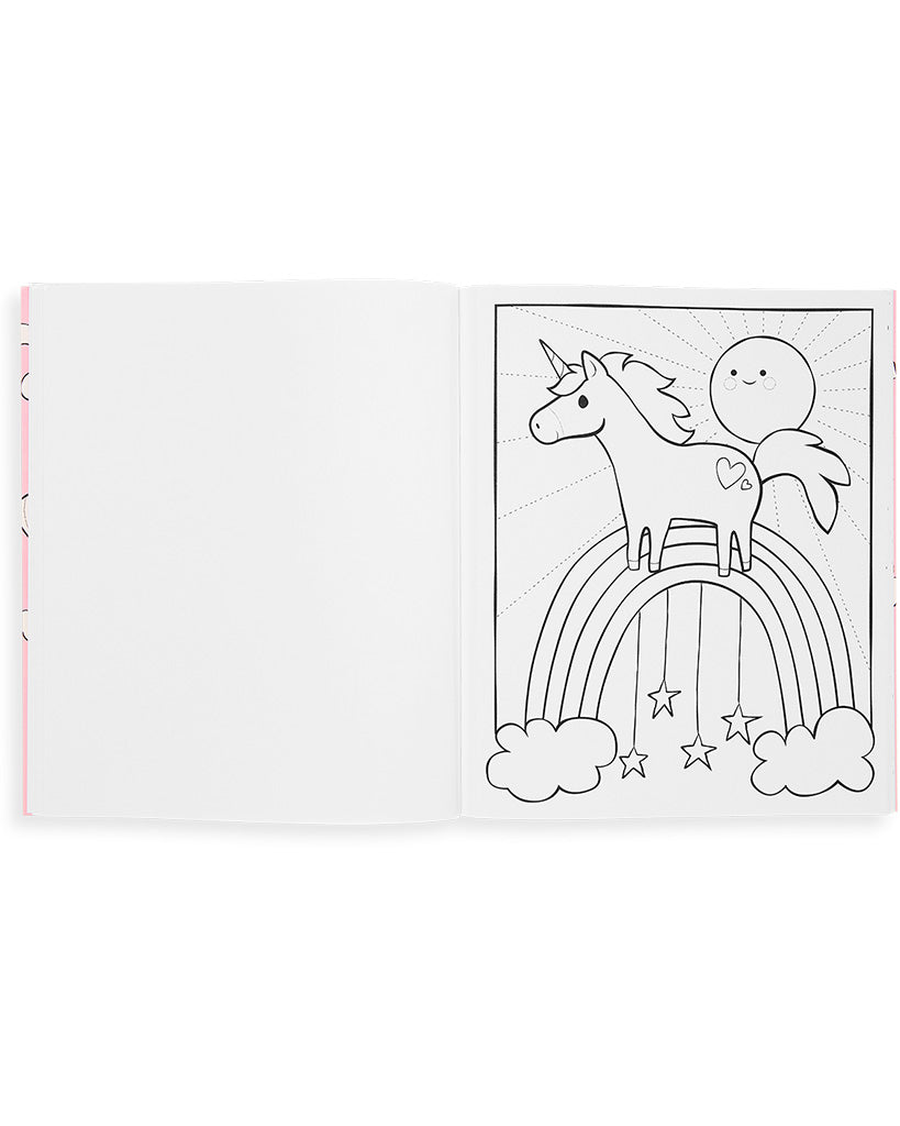 Ooly Colour-In' Colouring Book - Enchanting Unicorns
