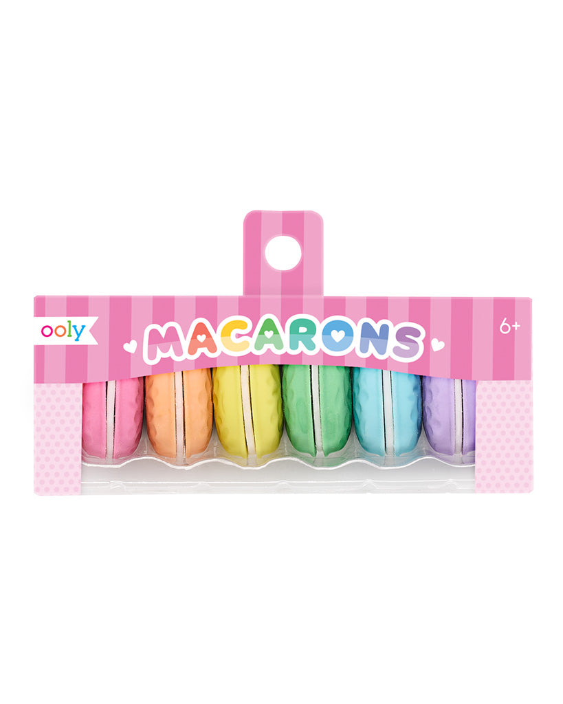 Ooly Macarons Vanilla Scented Puzzle Erasers
