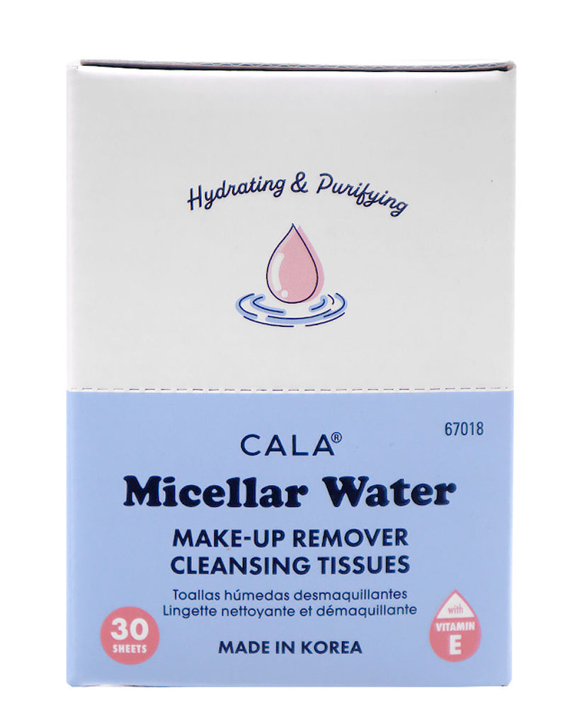 Pineapple Beauty Cala Micellar Water 30 Sheets Makeup Remover Tissue