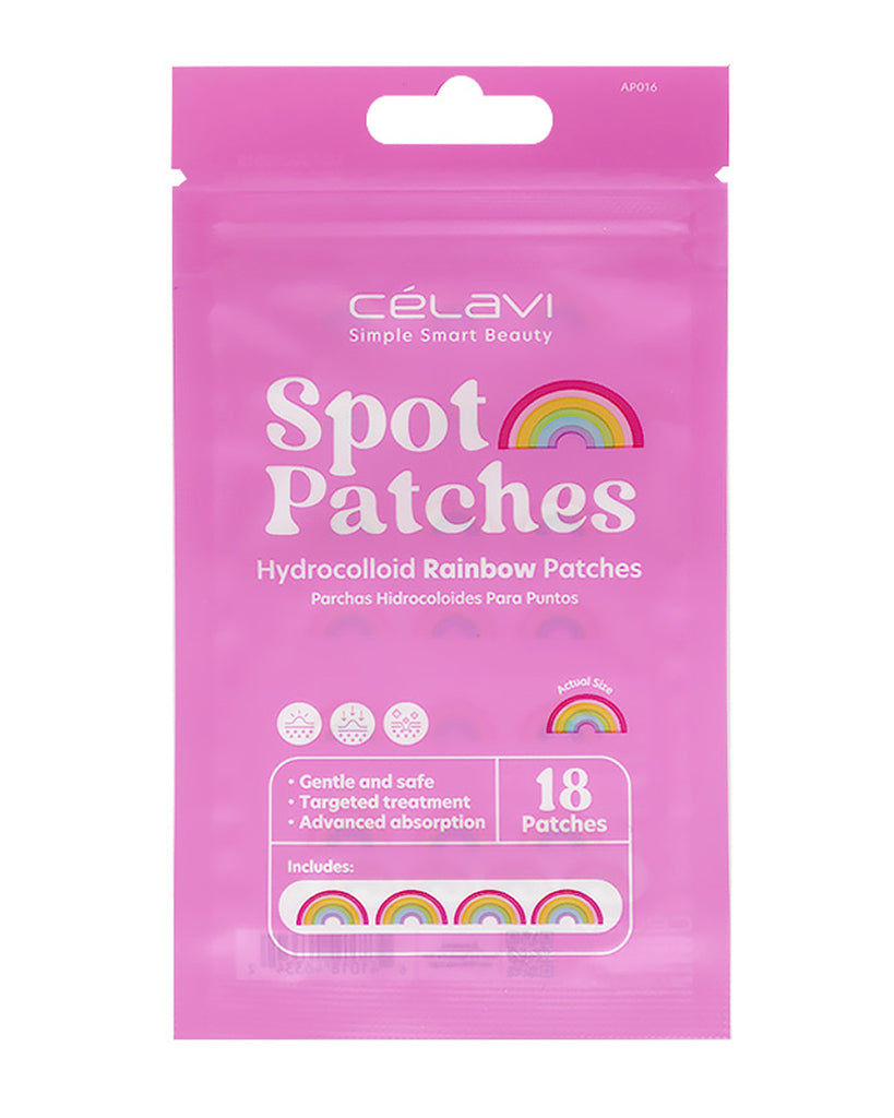 Pineapple Beauty Celavi 18pc Hydrocolloid Rainbow Acne Spot Patch