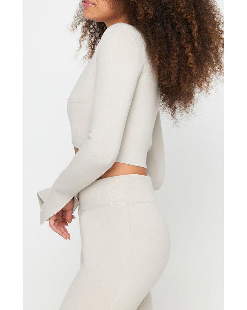 Spiritual Gangster Hadley Wrap Top - Womens - Birch