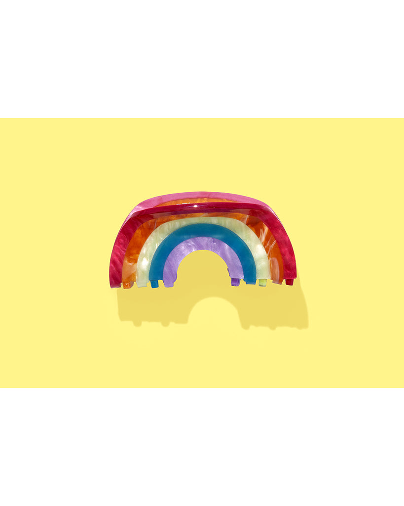 Taylor Elliott Designs Claw Hair Clip Medium - Rainbow