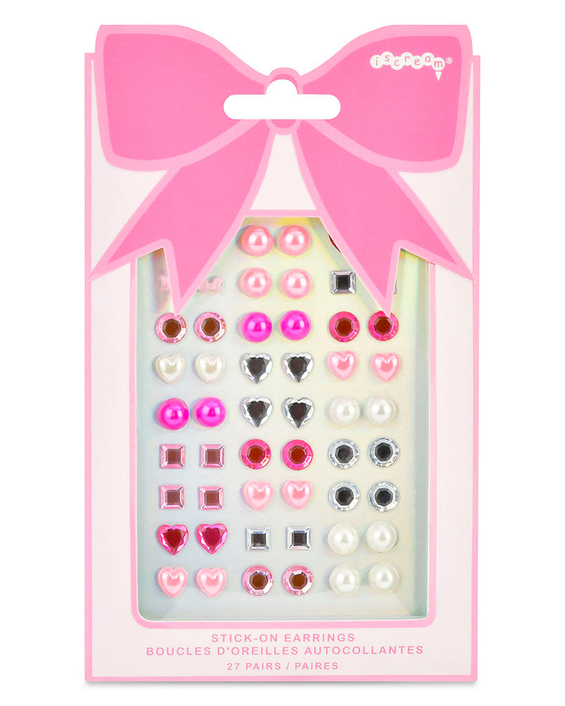 iscream Bow Stick-on Earrings