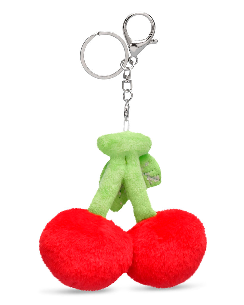 iscream Cherries Charm Metal Chain & Clip Keychain