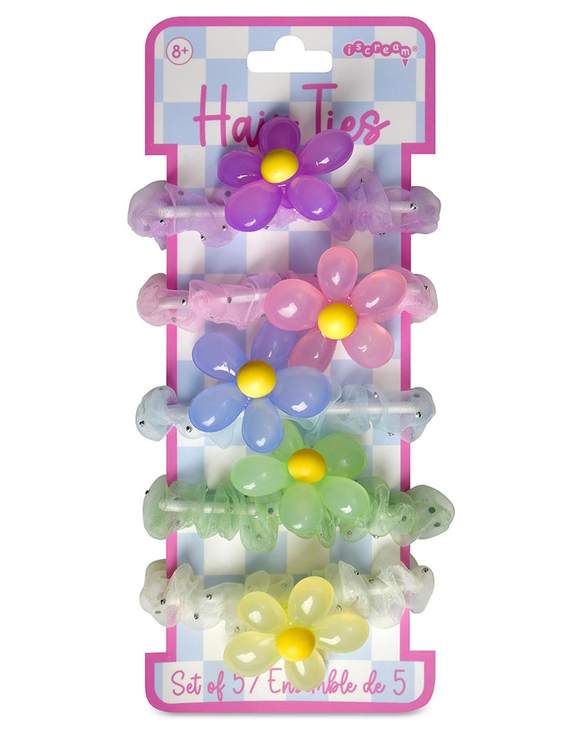 iscream Flower Hair Tie Set