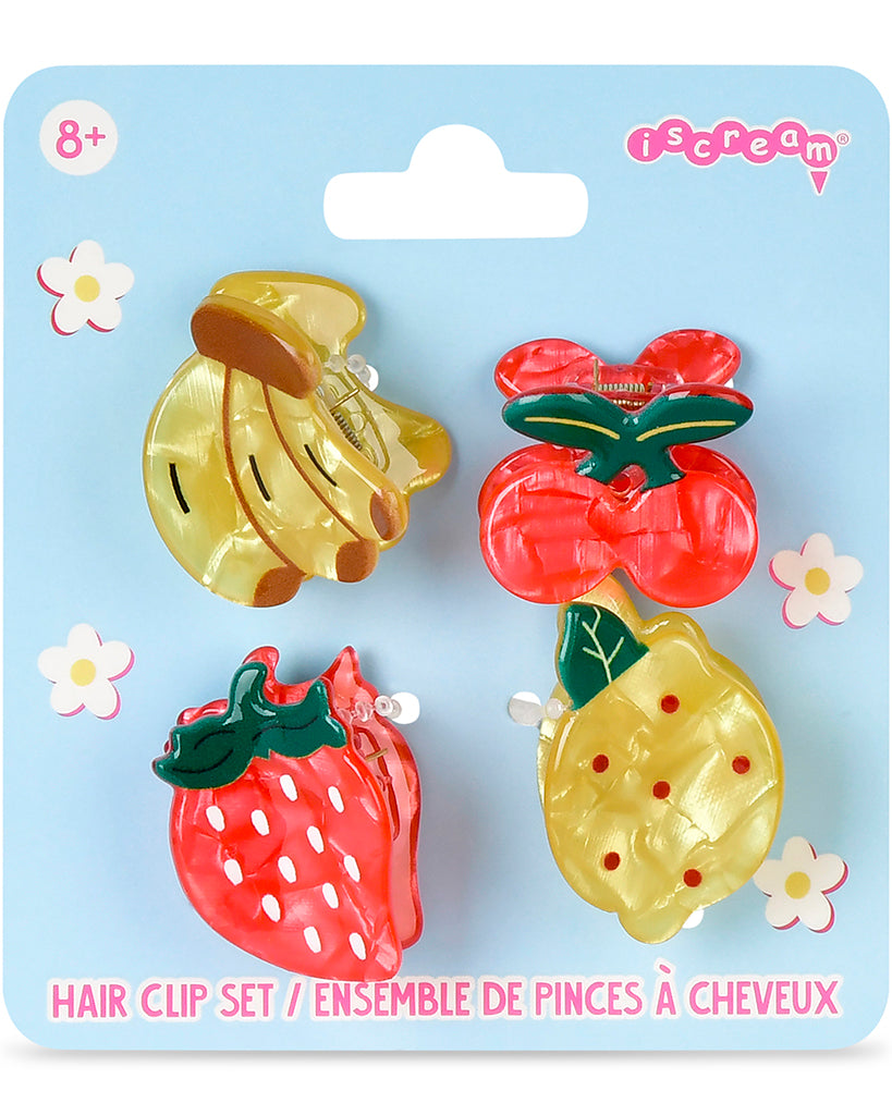 iscream Fresh Fruit Hair Clips
