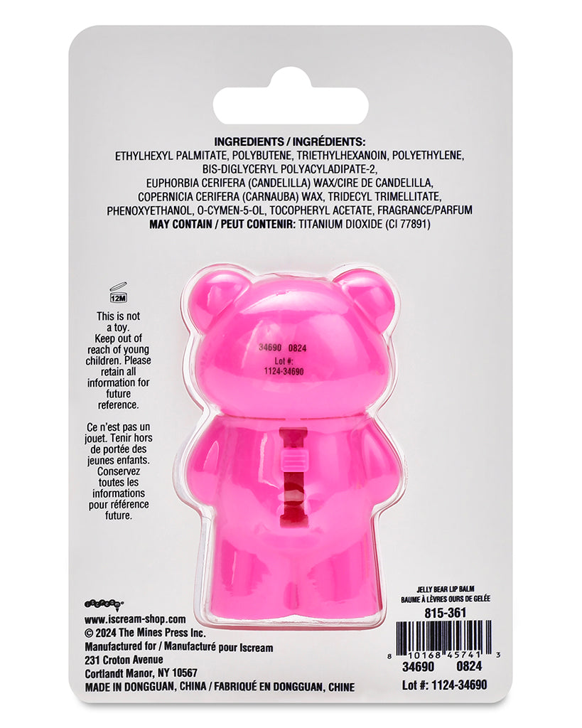 iscream Jelly Bear Lip Balm