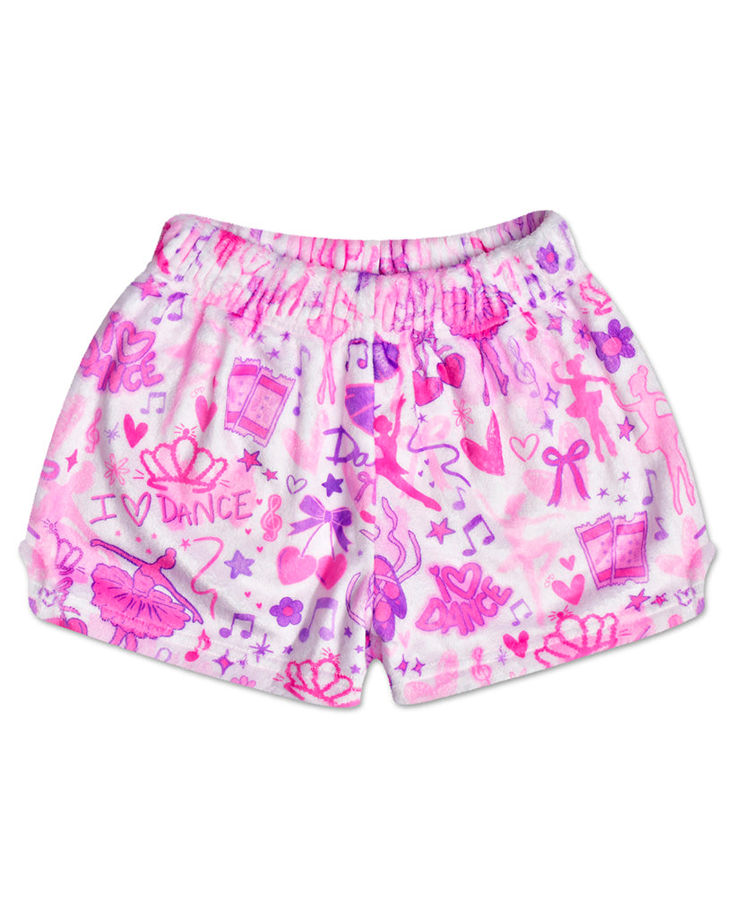 iscream Plush Shorts - Corey Paige Love to Dance