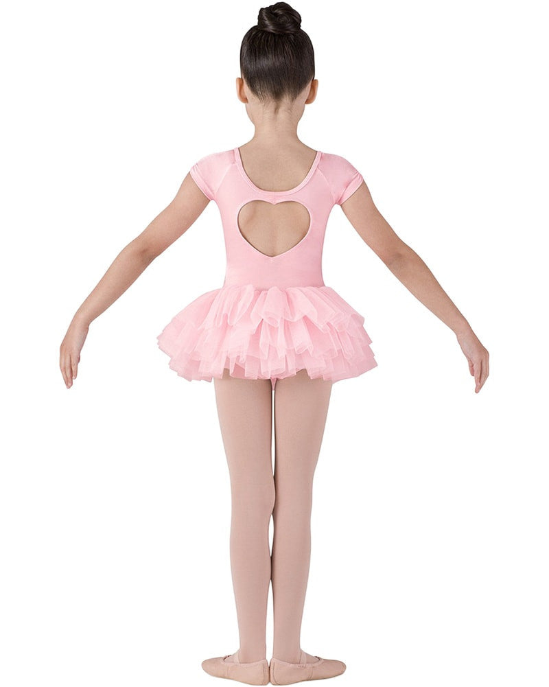 Bloch Sequin Trim Heart Back Tutu Ballet Dress - CL8012 Girls Dancewear - Dresses Bloch Dancewear Centre Canada