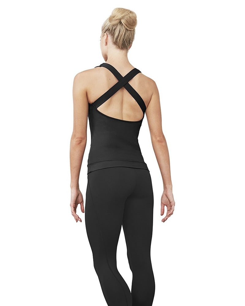 Bloch High Neck Cross Back Tank Top - FT5140 Womens - Dancewear - Tops - Dancewear Centre Canada