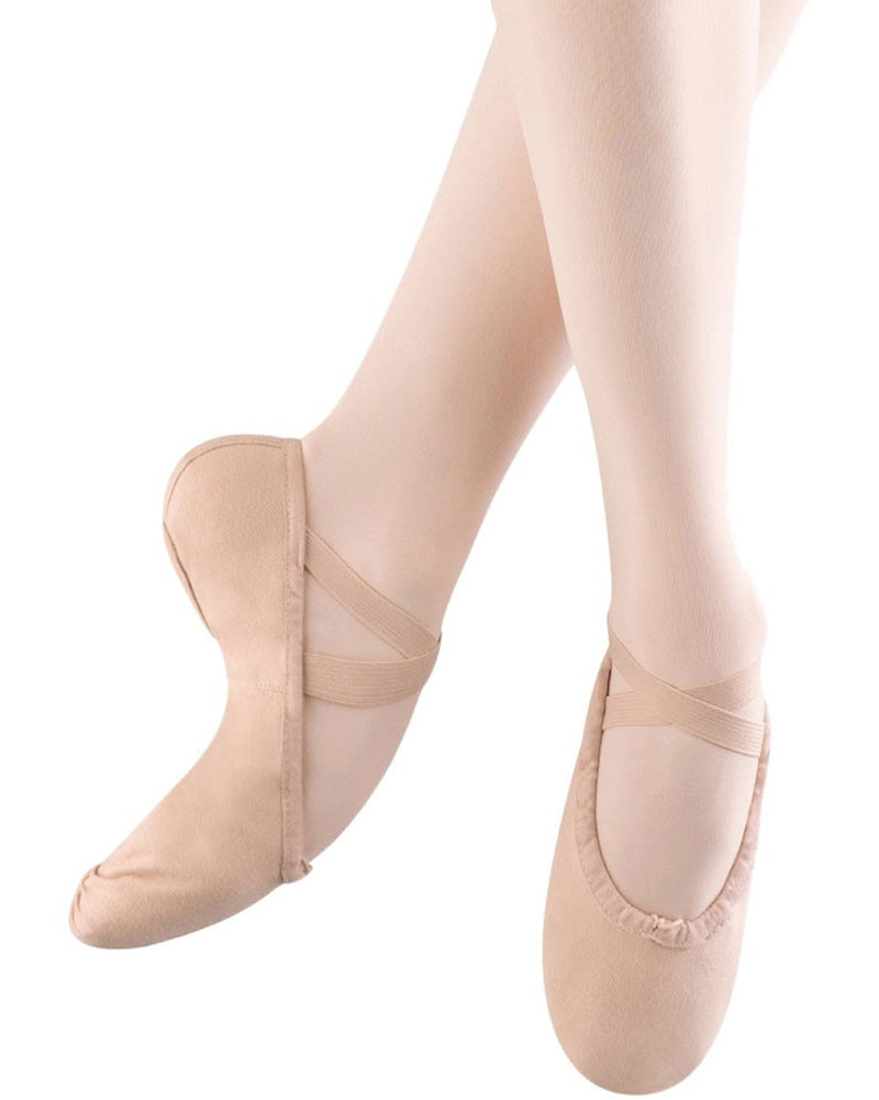 Bloch Pump Canvas Split Sole Ballet Slippers - S0277L Womens - Dance Shoes - Ballet Slippers - Dancewear Centre Canada