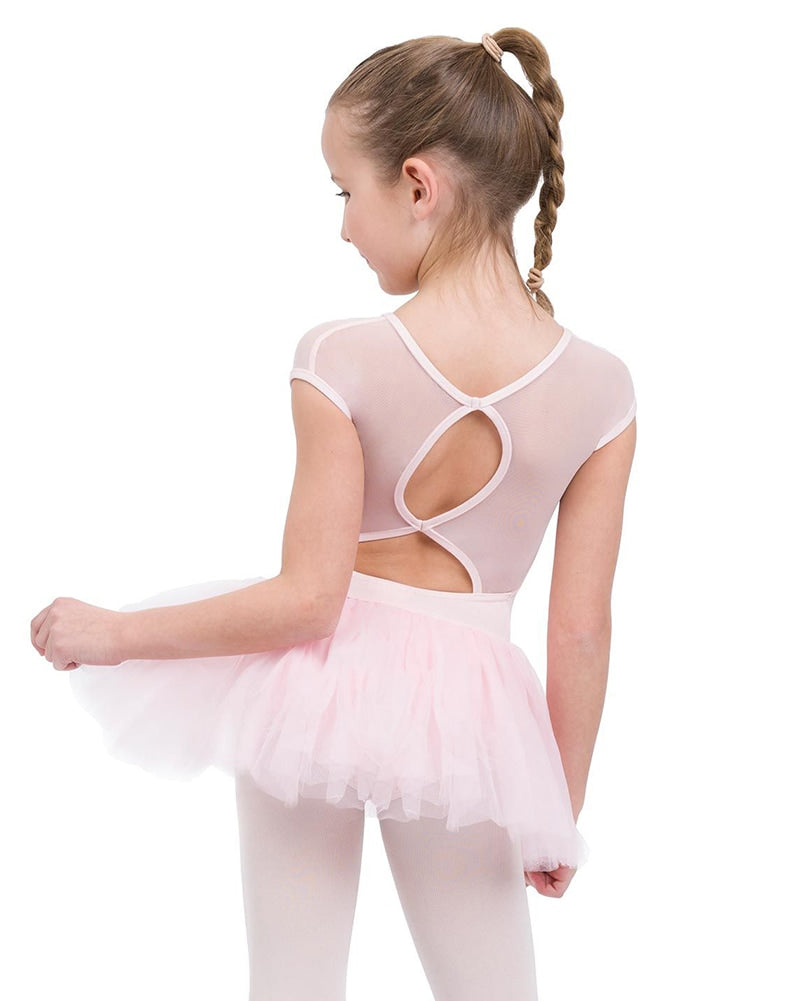 Capezio Short Sleeve Keyhole Back Ballet Tutu Dress - 11394C Girls - Dancewear - Dresses - Dancewear Centre Canada