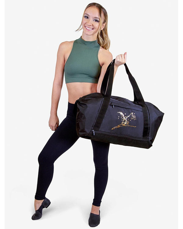 Capezio Ballet Squad Dance Duffle Bag B229 Black Dancewear