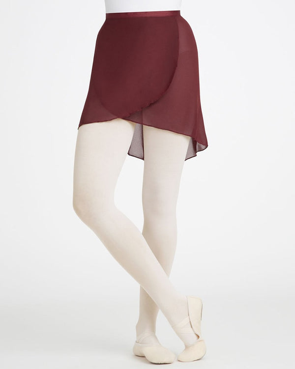 Capezio Mid Length Ballet Wrap Skirt N272 Womens Dancewear Centre