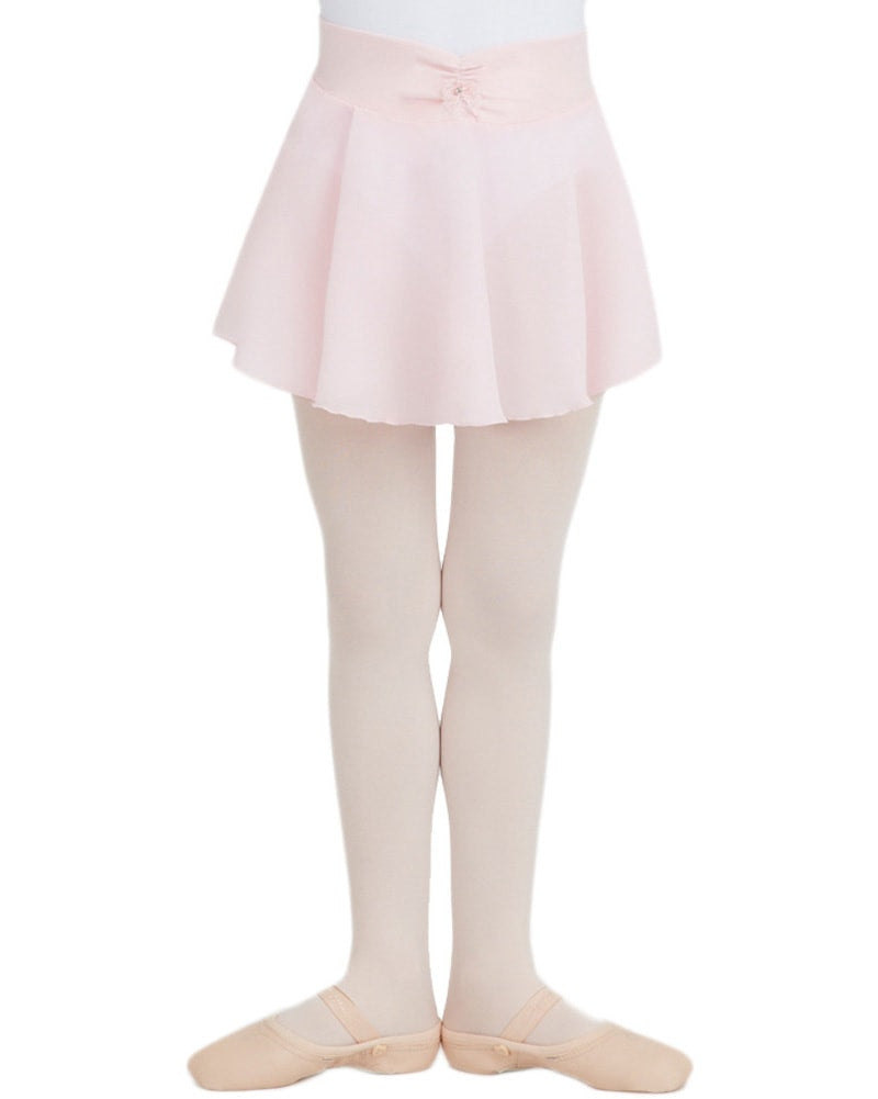 Capezio Rhinestone Bow Pull-On Ballet Skirt - N9635C Girls - Dancewear - Skirts - Dancewear Centre Canada