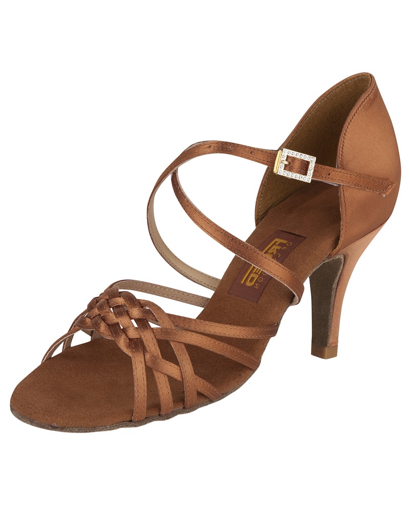 Freed Of London Flavia Pleated Vamp 3" Latin Ballroom Shoes - Womens - Dance Shoes - Ballroom & Salsa Shoes - Dancewear Centre Canada