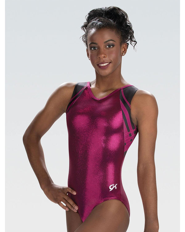 GK Elite Gymnastic Tank Leotard - 3835 Womens - Sangria Craze Print -  Dancewear Centre