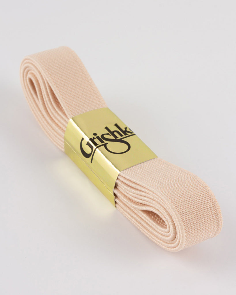 Grishko Ballet Slipper Elastic 1/2" - Light Pink - Accessories - Pointe Shoe - Dancewear Centre Canada